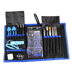 Portable Bag 80 pcs Fix For iphone Watch Laptop Cell Phone Repair Kit Screwdrivers Set Mobile Repair Tools