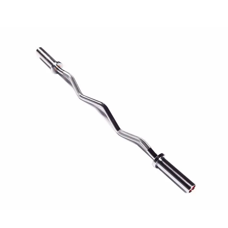 Commercial 47in Curl Barbell Bar Curved Bar For Home Exercise