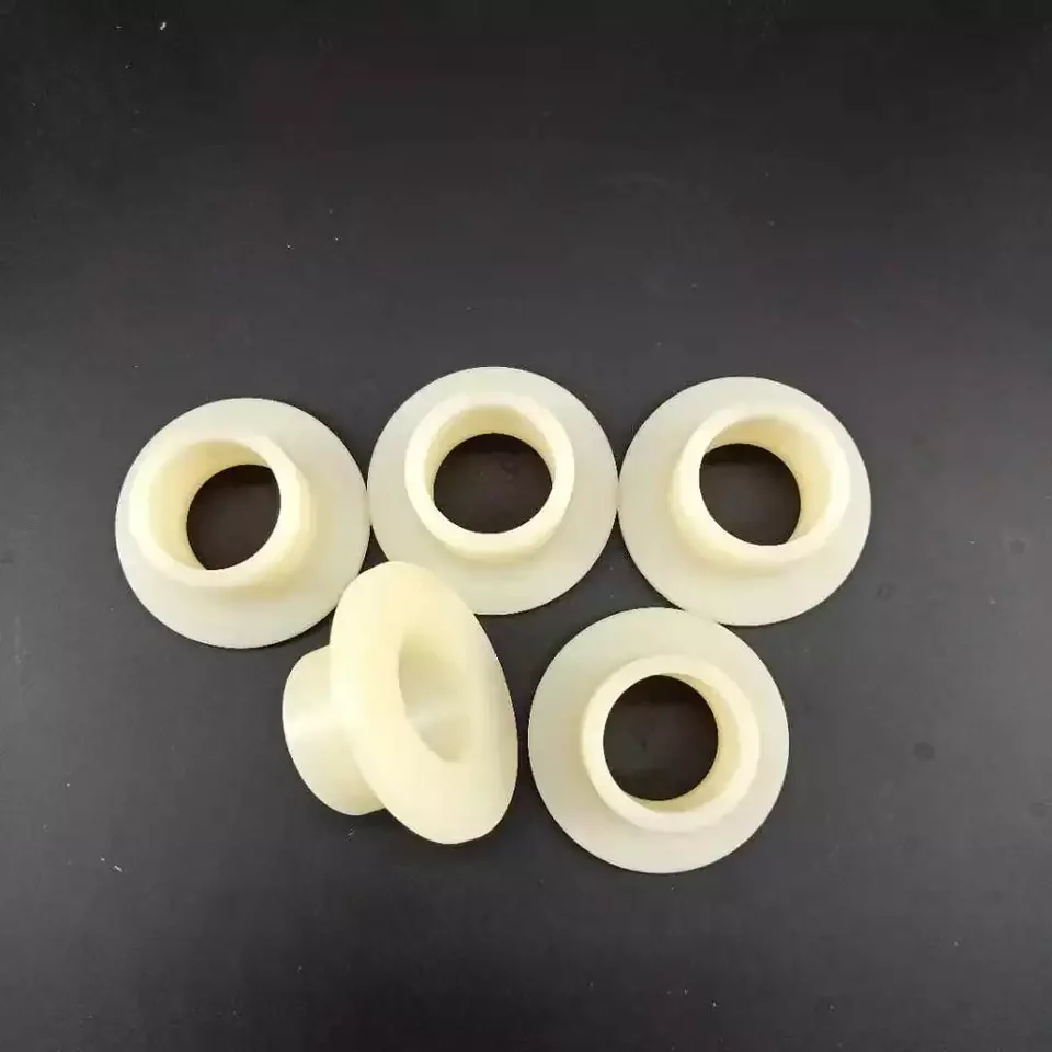 MC nylon plastic insert bushing sleeve for shaft tube pipe PA6 nylon gasket/flange