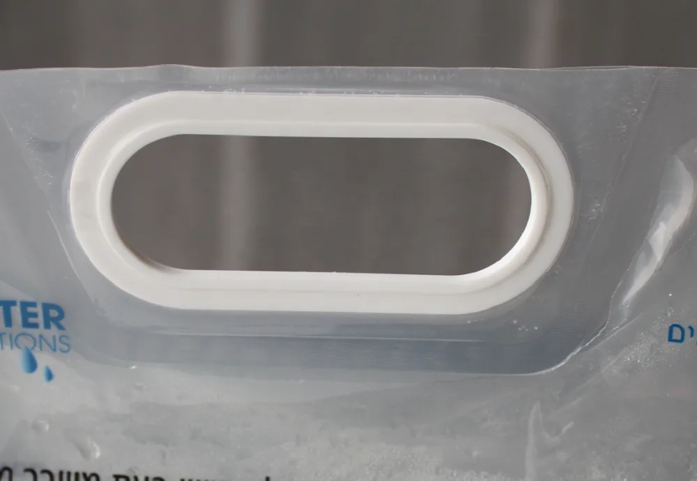 Custom logo Reusable 330ml 600ml 4L 5 Liters 10 Liters Plastic Liquid Drinking Mineral Water Spout Pouch