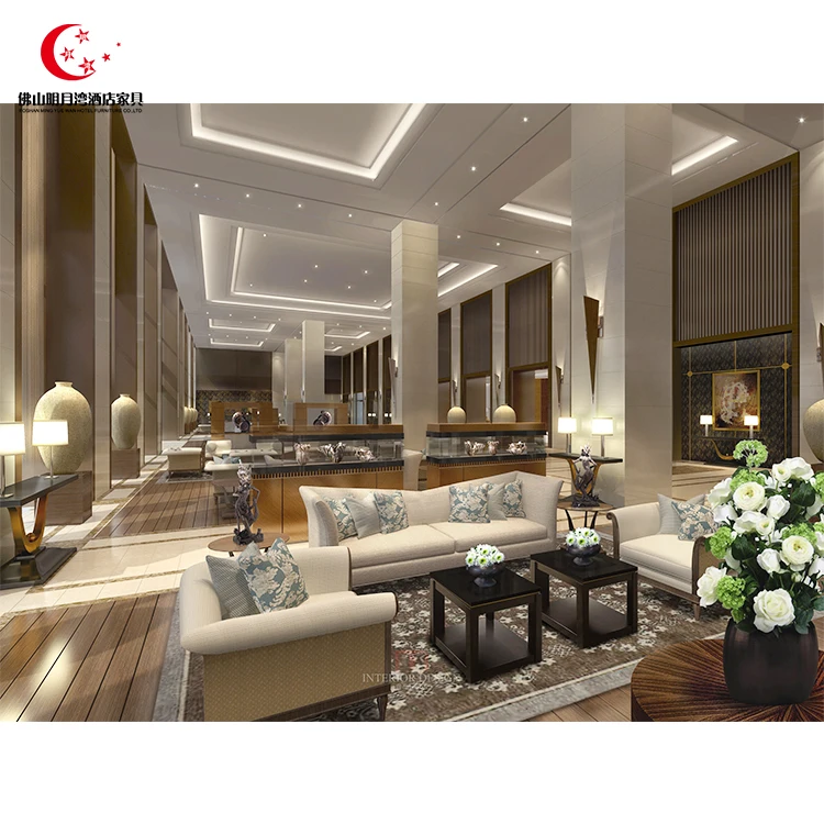 Custom Popular 5 Star Luxury Modern Hotel Lobby Furniture For Sale