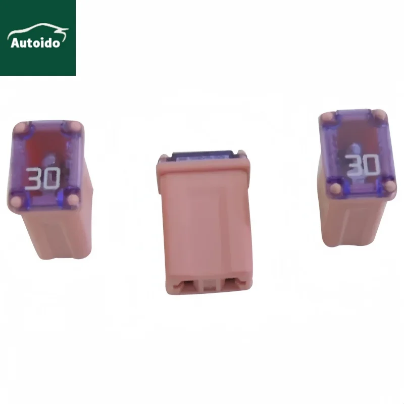 32V 15A-40A Slow Blow Cartridge Fuse SBFC-M Type 3-Pack Pink PEC  for Car Marine Boat RV Solar