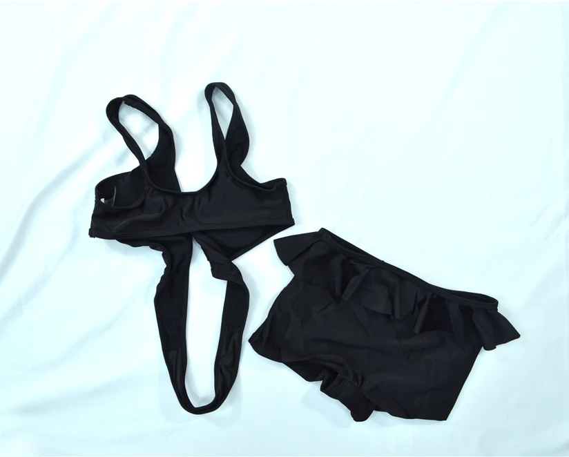 2024 swimwear beachwear black women bikini fashion 2 pieces sexy print beach swimsuit bikinis & beachwear bikini set