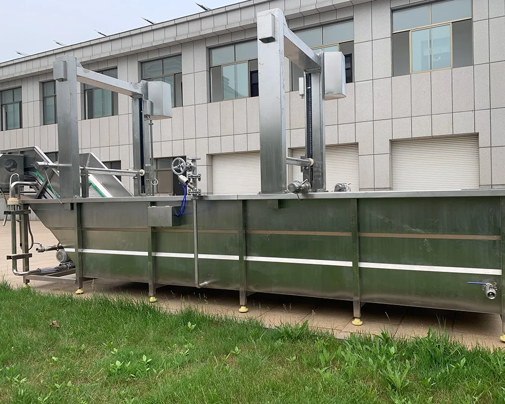 Vegetable Blanching Machine processing line