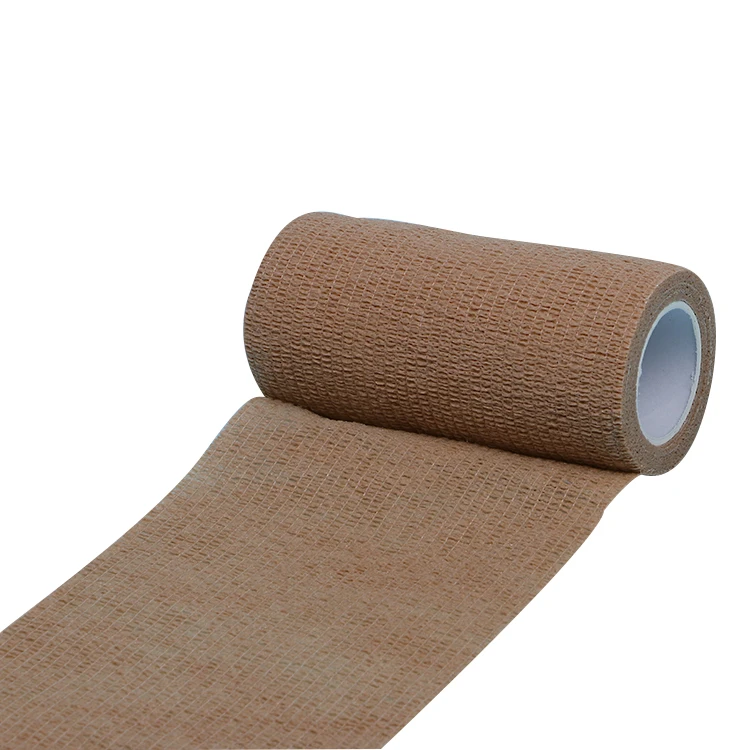 High Quality non-woven vet wrap colored horse elastic cohesive bandage