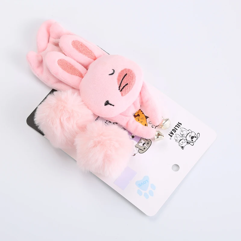 new animal Shape Play Gift Pet Cat Toy Set fake fur cat ball