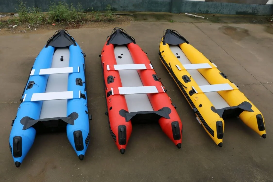 canoe kayak kayak 2 person for fishing Hot Sale Inflatable Boat Rubber Boat PVC Foot Pedal Fishing kayak