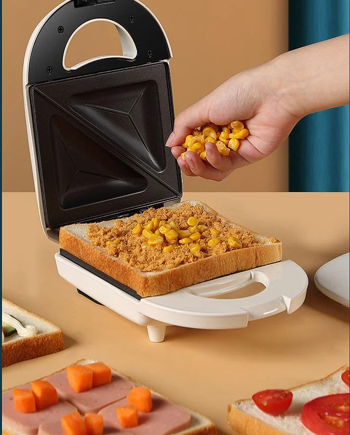 Amazon hot sandwich maker with changeable plates/ 2 slice sandwich makers machine  egg sandwich makers  toaster machine