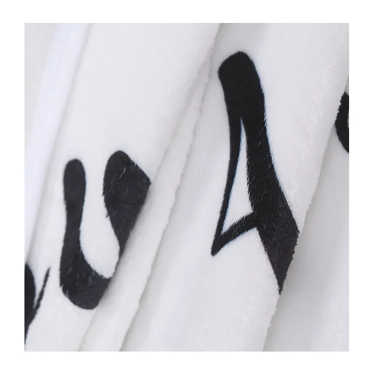 
Flannel digital print baby milestone blanket baby creative digital photo month blanket 