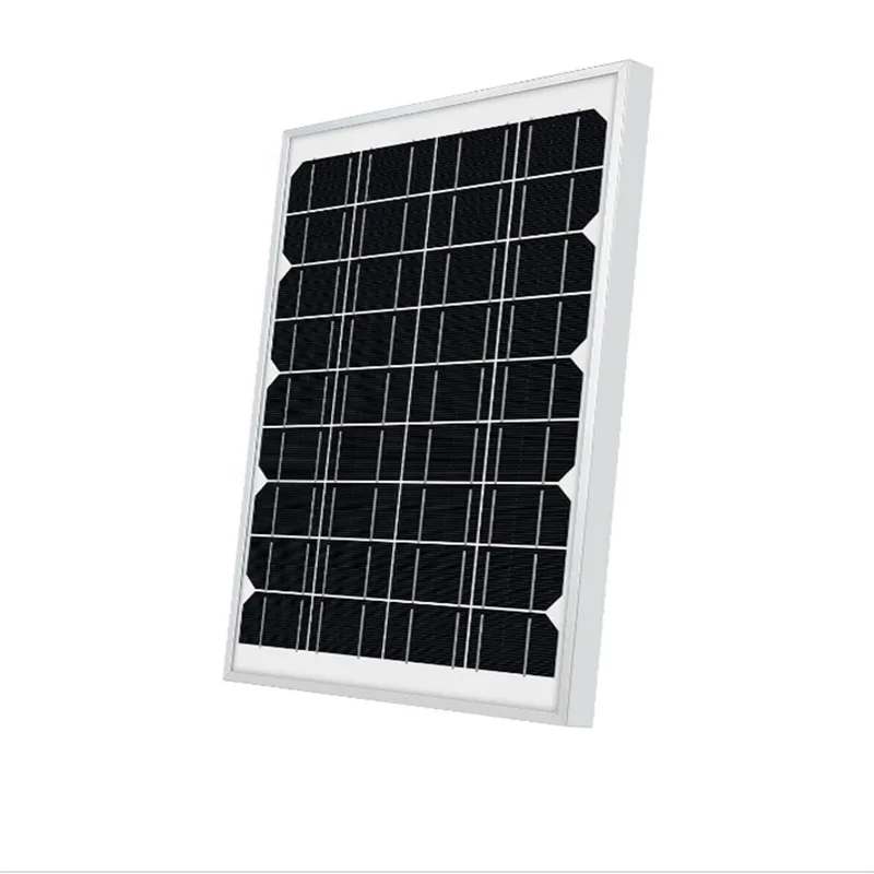 (Hot Sale) Solar Cell Panel 18V 10W Crystalline Silicon Cells Glass Solar Panels 18V 10W