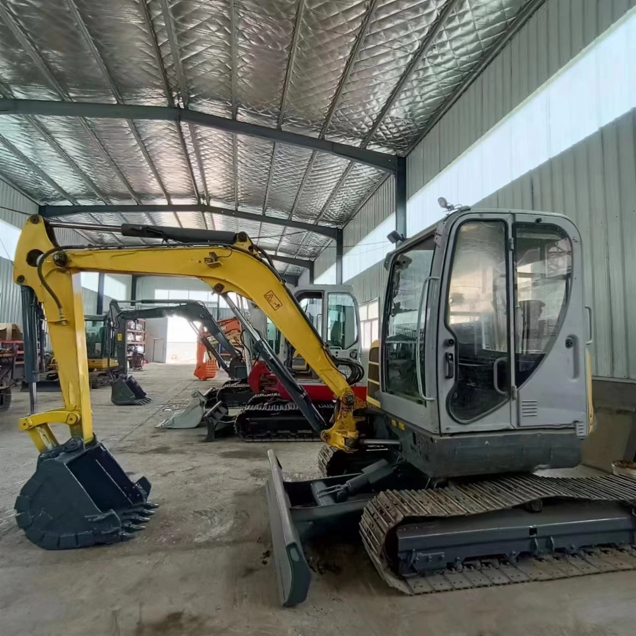 Efficient Heavy Construction Equipment used pc200 excavator for komatsu