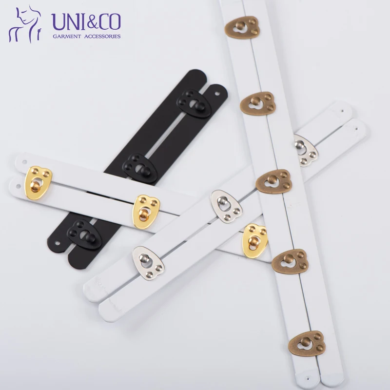 Strong Flat Plating White Underwear  Steel Bone /corset Busk