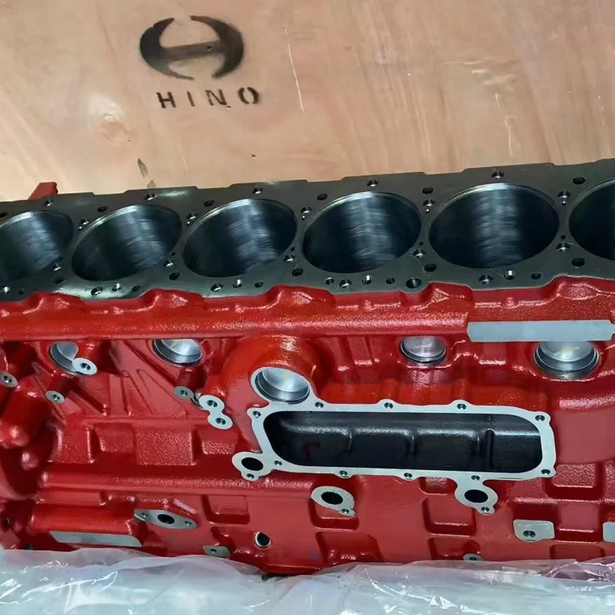 Japanese truck engine parts J08E cylinder block for hino truck