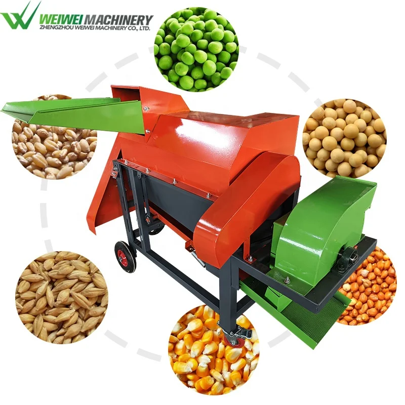 Weiwei Thresher Maize Sheller Corn Peel Machine Peeling maize thresher