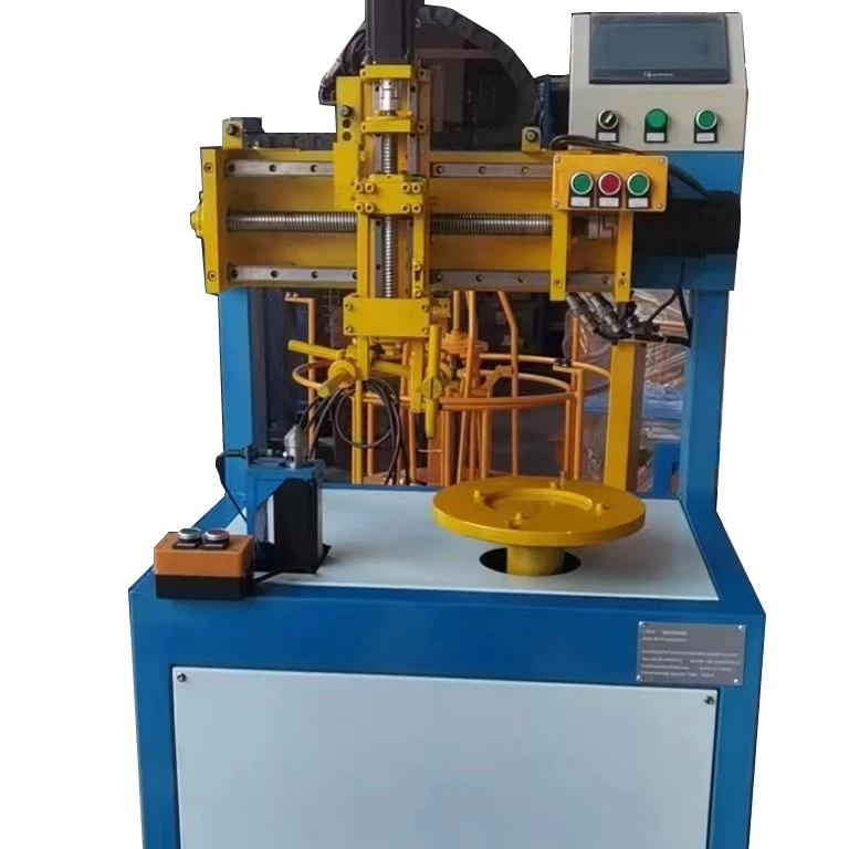 Automatic Wire Winding Machine For Strainer Skimmer Spoon