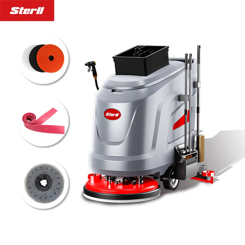 Special Design Hand Push Walk Behind Floor Cleaning Machine Professional Industrial Commercial Floor Scrubber