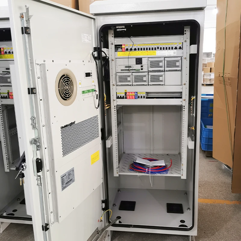 Huamai Telecom Outdoor Cabinet with Air Conditioner Telecom Outdoor Cabinet Outdoor Telecom Cabinet  Ip65