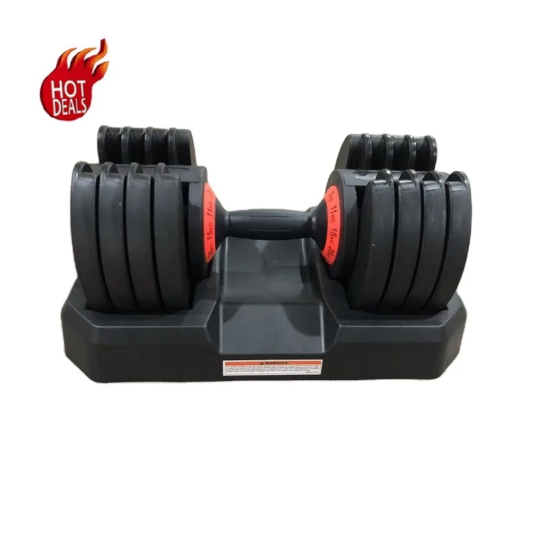 
2021 Hot selling in USA and Canada Home Fitness Equipment 20KG 25KG 32KG 40KG Adjustable Dumbbell 
