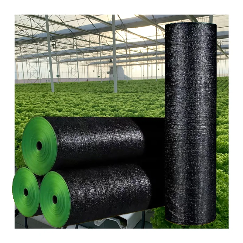 factory direct outdoor green black shade cloth rolls shading mesh shade net