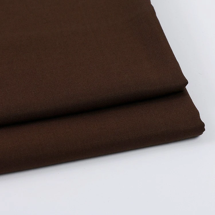 Factory direct sale heavyweight twill TR woven garment material fashion breathable high quality soft business suit fabric