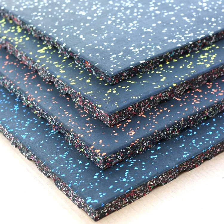 Durable Gym Rubber Flooring Mat outdoor rubber flooring tile 2cm
