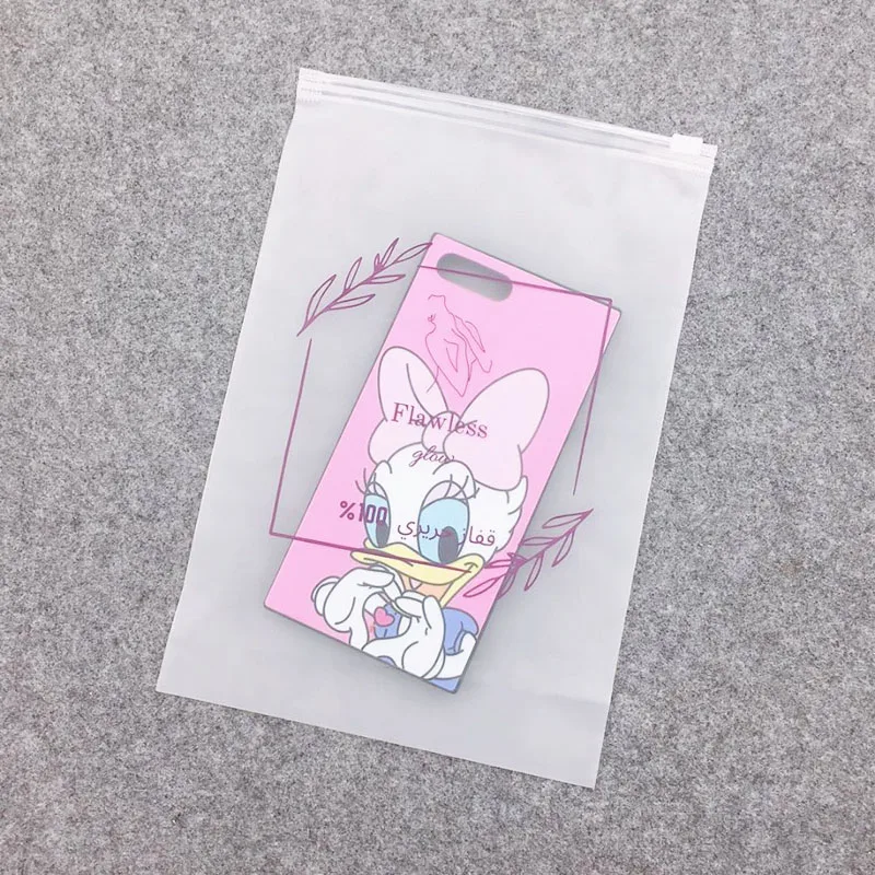 Translucent Clear Zip Lock Plastic Bags Custom Logo Frosted Poly Zipper Bags For Clothes Shirt Packaging frosted slider bags