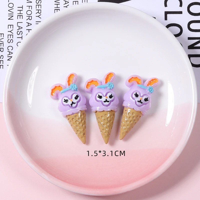 Supply Epoxy Resin Simulation Food Mold Ice Cream Accessories Slime Charms with Large inventory