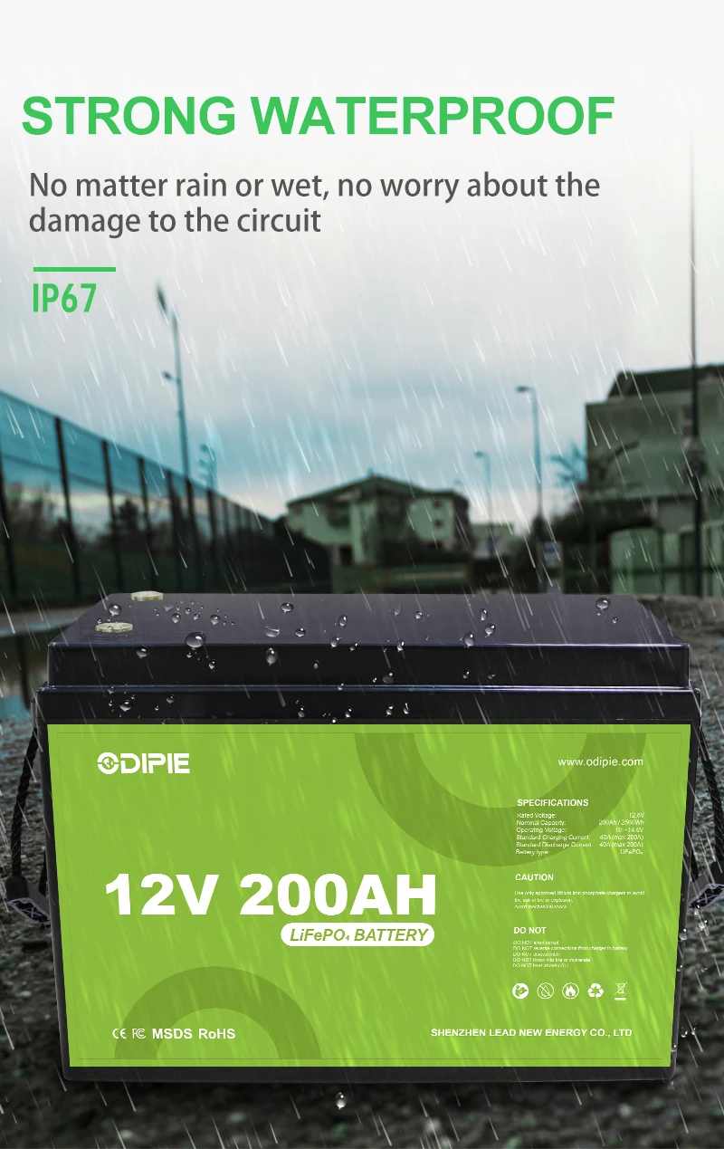 Литиевая батарея Lifopo4 100 А/ч 200 48 В lon 100Ah 12 ячейка 300 4 кВт