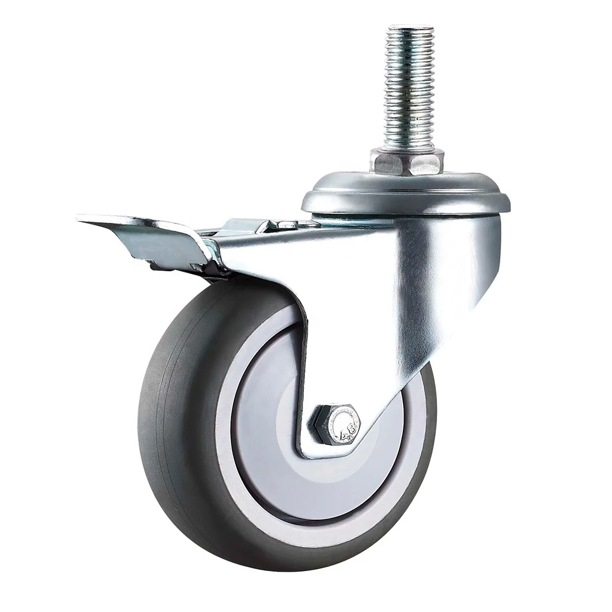 3 Inch Swivel Caster Wheels heavy duty display racks Swivel Roller Ball Casters Rubber Office Chair Furniture Castor Wheel