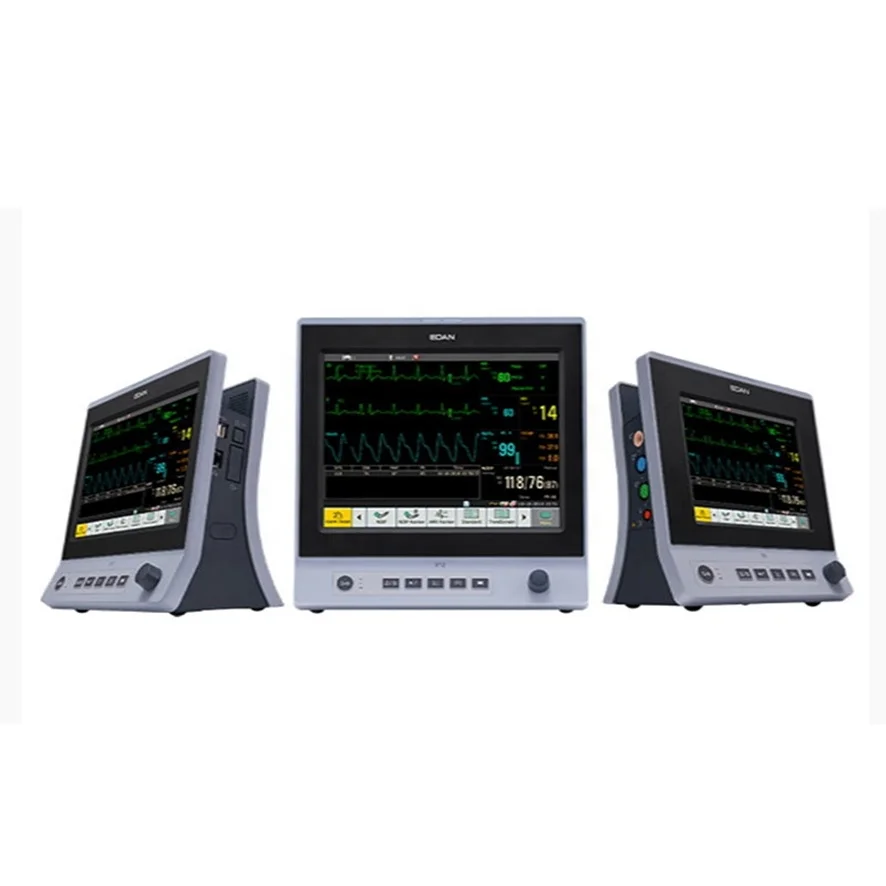 X10 Popular Veterinary Monitor Ecg Machine Edan X10 X8 X12 Vet Multi-parameter Veterinary Instrument Edan Monitor