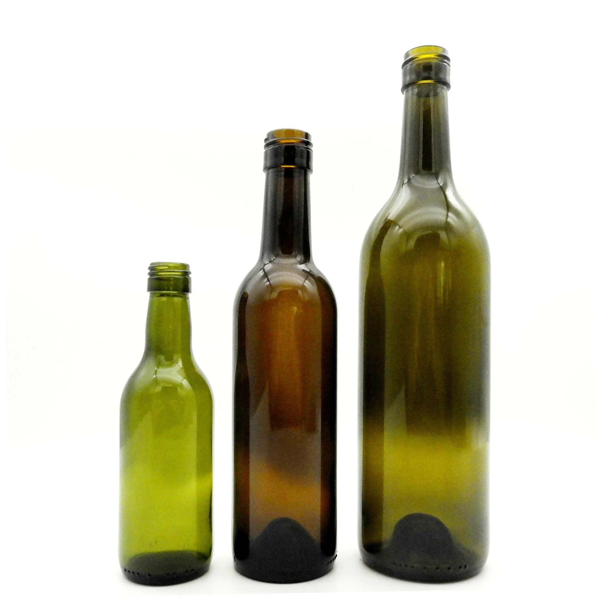 Free Sample Engraved 375ml Wine Glass Bottle Empty Bordeaux Wine Bottles