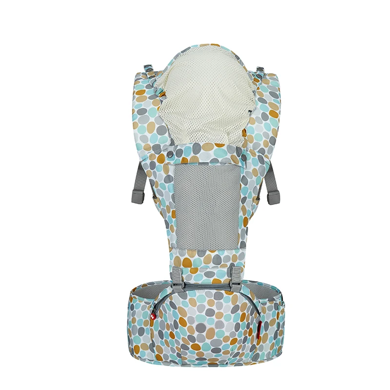 2022 Hot Sales Adjustable Polyester Foldable organic Comfortable Lightweight baby sling carrier wrap hip seat for strollers