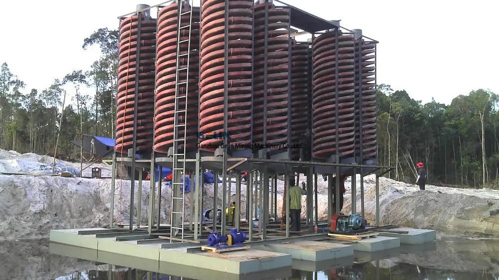 Full set river sand recovery equipment for zirconiumium concentrating machine ilmenite concentrating machine