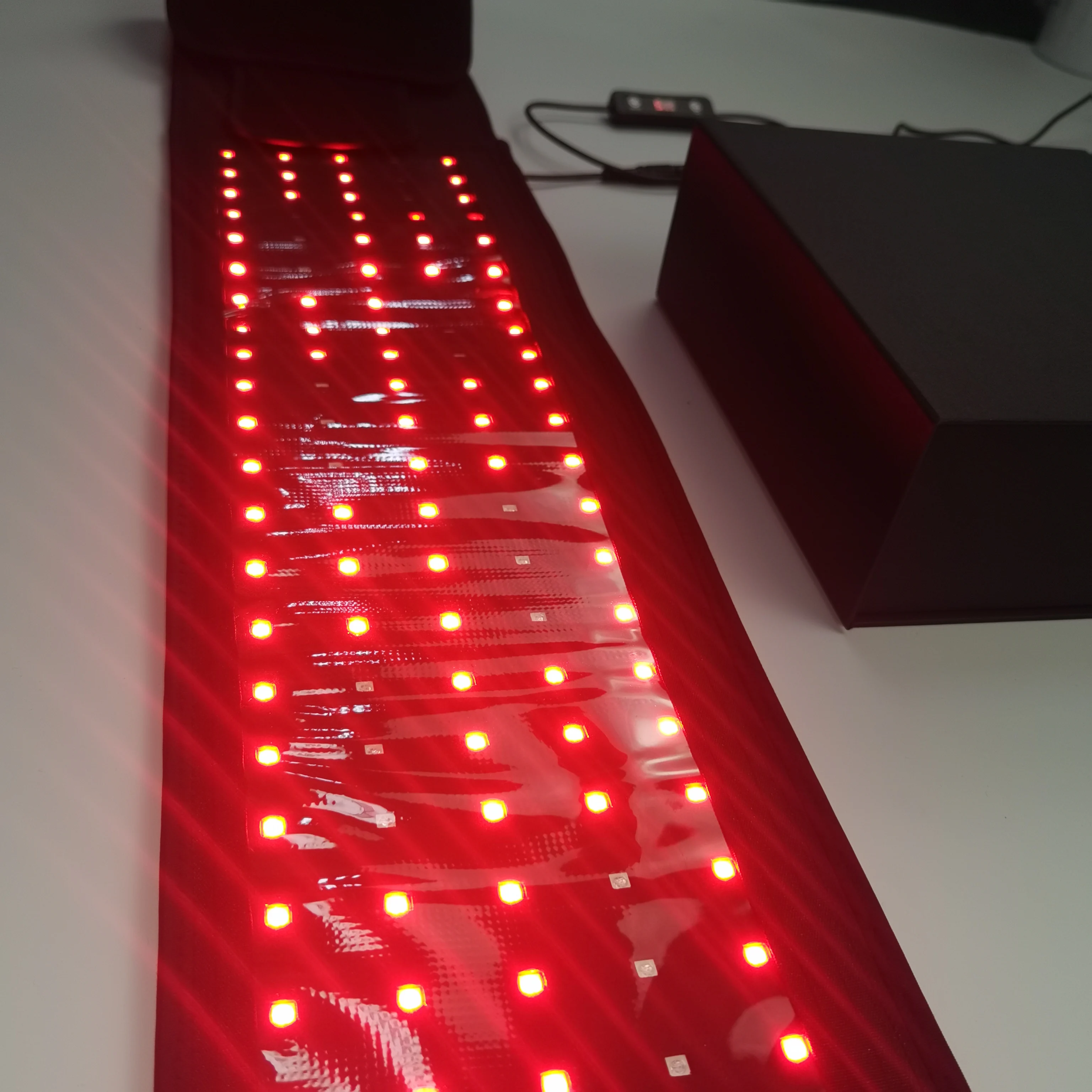 
Red Light Infrared Wrap Therapy Massage Electric Waist Wrap Heating Pad 