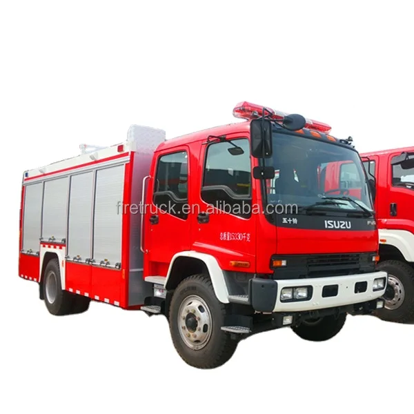 Factory-direct Sale 4x2 Drive Light Duty Isuzu Firefighting Tanker Fire Truck Good price