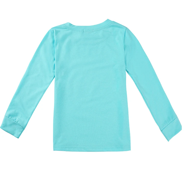  Детская Пижама с длинным рукавом и принтом единорога