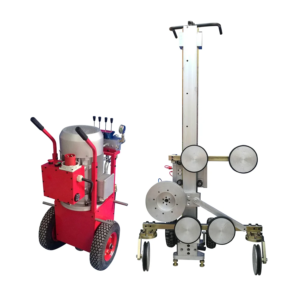 China Factory Direct Sale wholesale Block Stone and Concrete Cutting reinforced Diamond Wire Saw Machine