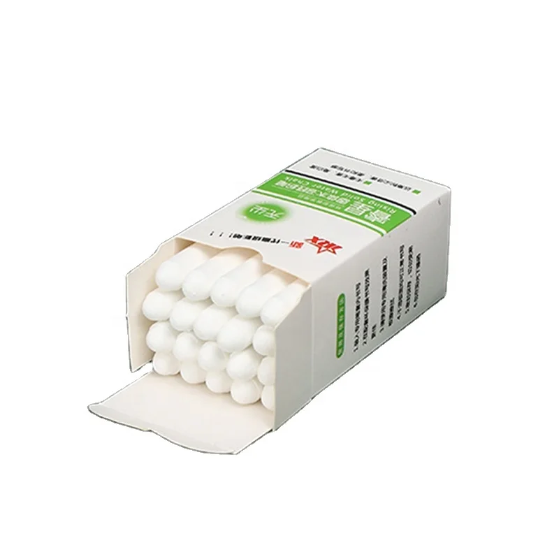 Trade Assurance OEM Dustless Chalks Set School Washable Eco-friendly Kids White Color Chalk