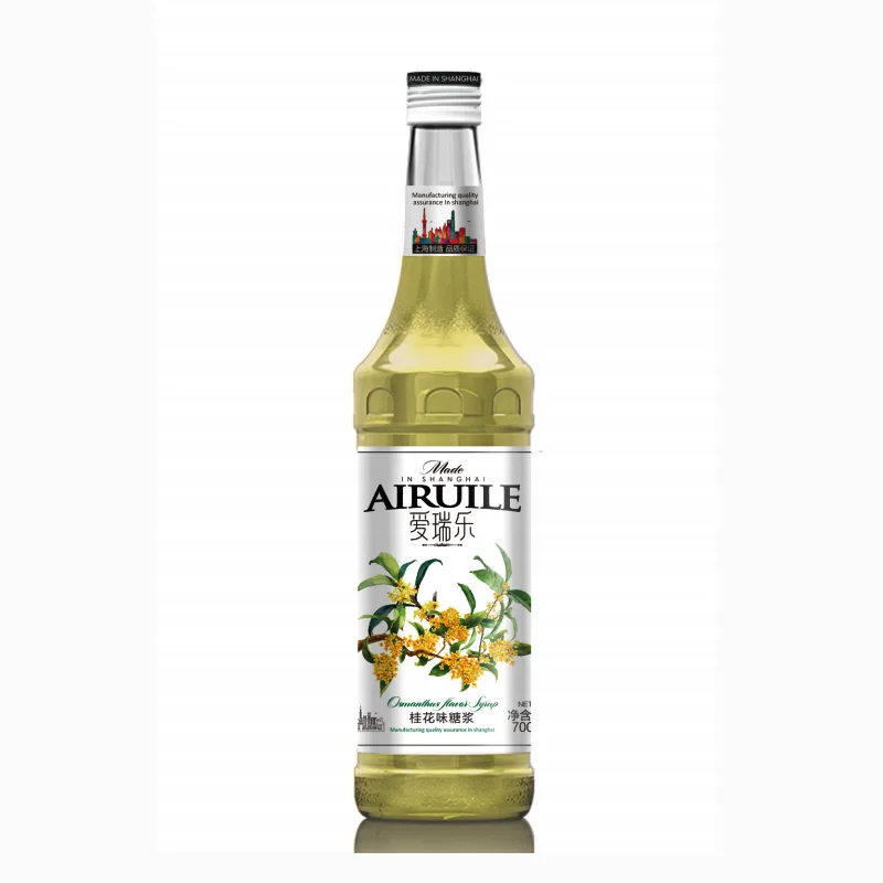 700 мл напиток ингредиент концентрированный сироп osmanthus fragrans ароматизированный сироп для напитков и коктейлей