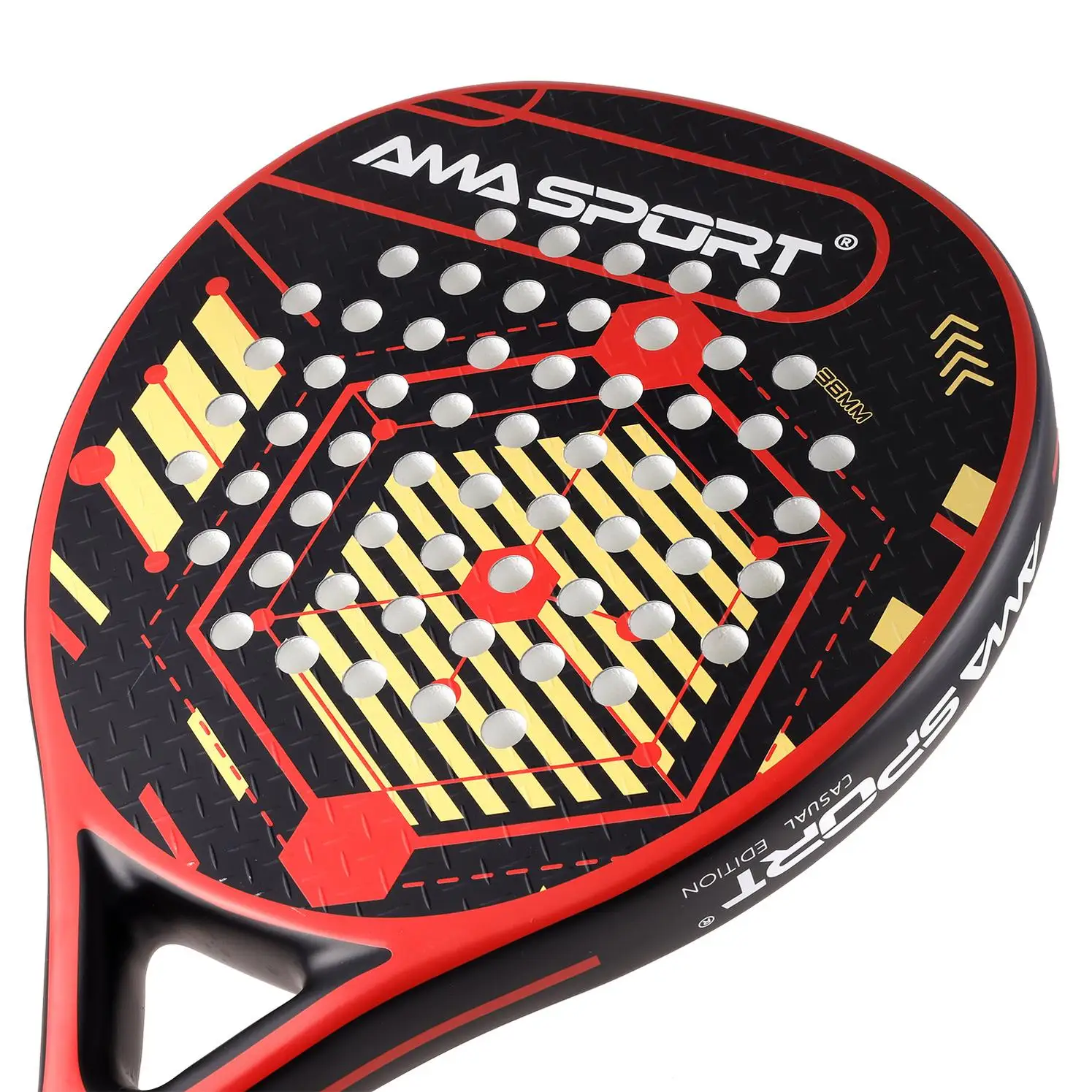 Tennis Badminton Racket Padel Handle Professional Carbon Fiber Graphite Price Display Stand Set Racket Lamp Mosquito