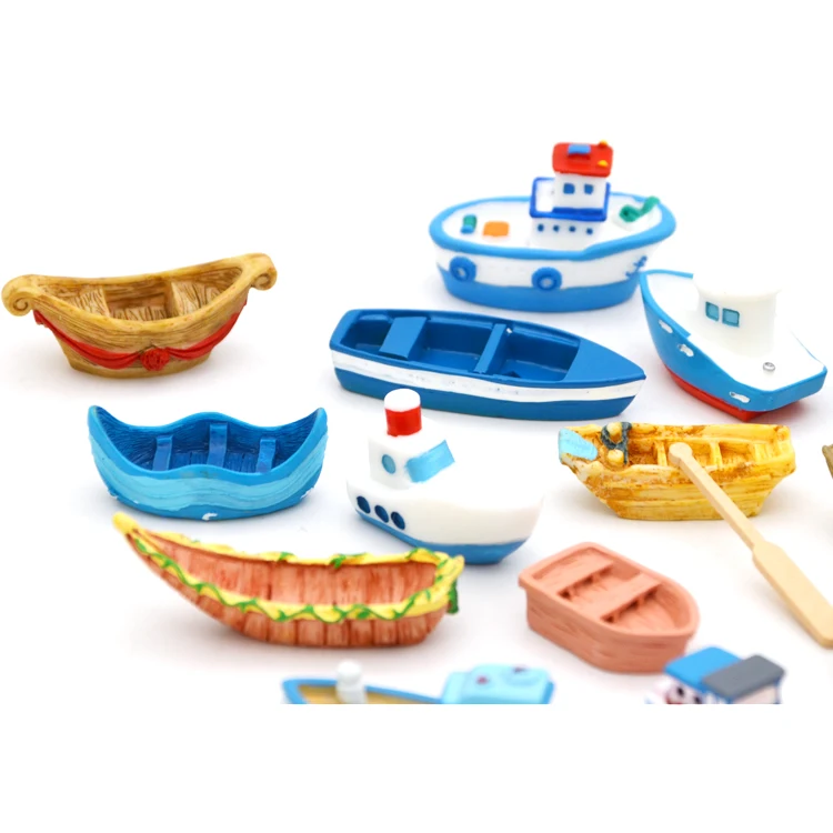 children toys for architecture model boat jet ship sails sailboat miniature boats