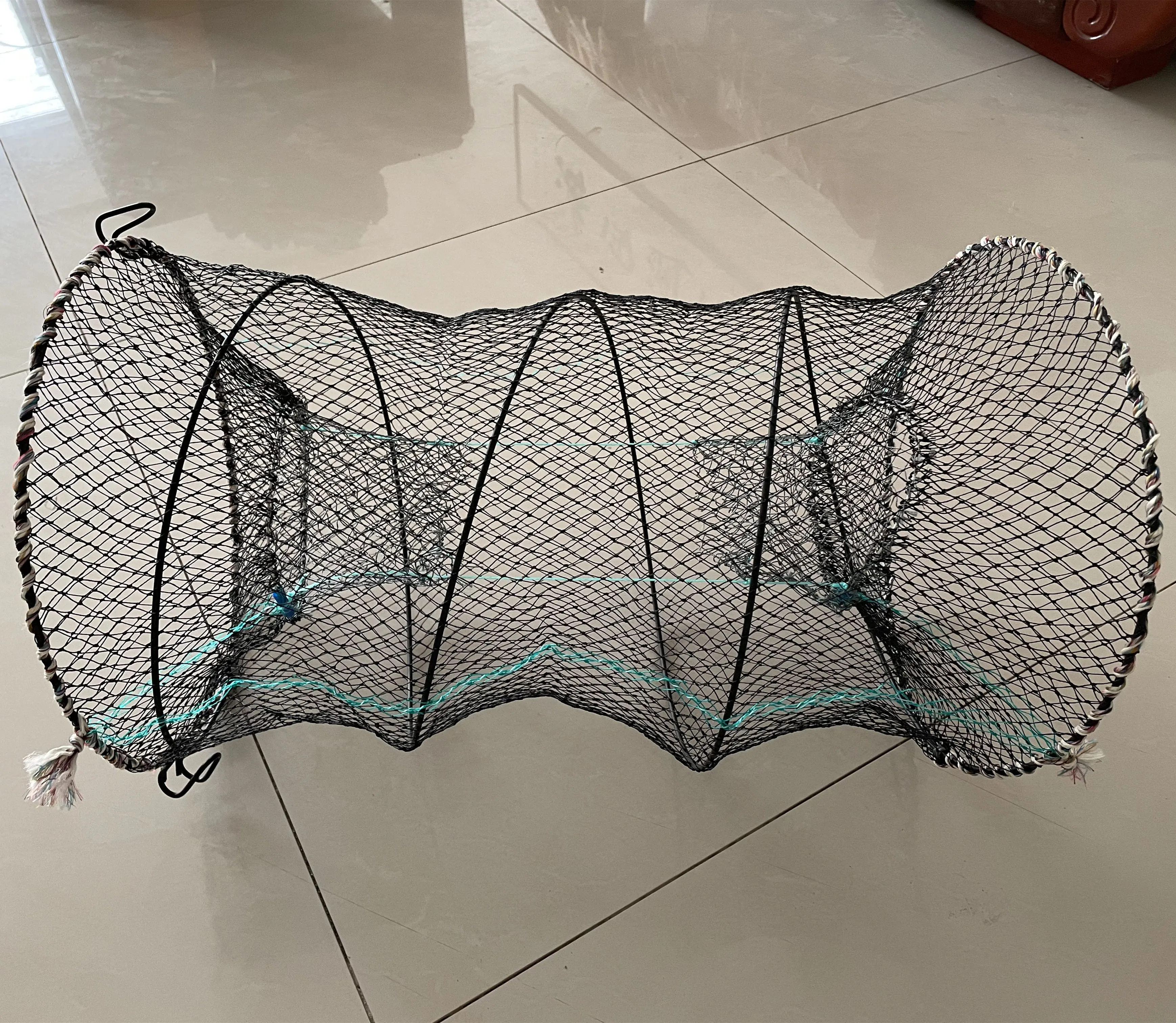 Fishing crab trap network cages shrimp nylon netting Automatic Fishing Cage Foldable Trap Cast Net