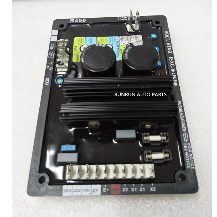Automatic Voltage Regulator 10kva Diesel Engine Parts Generator AVR R450