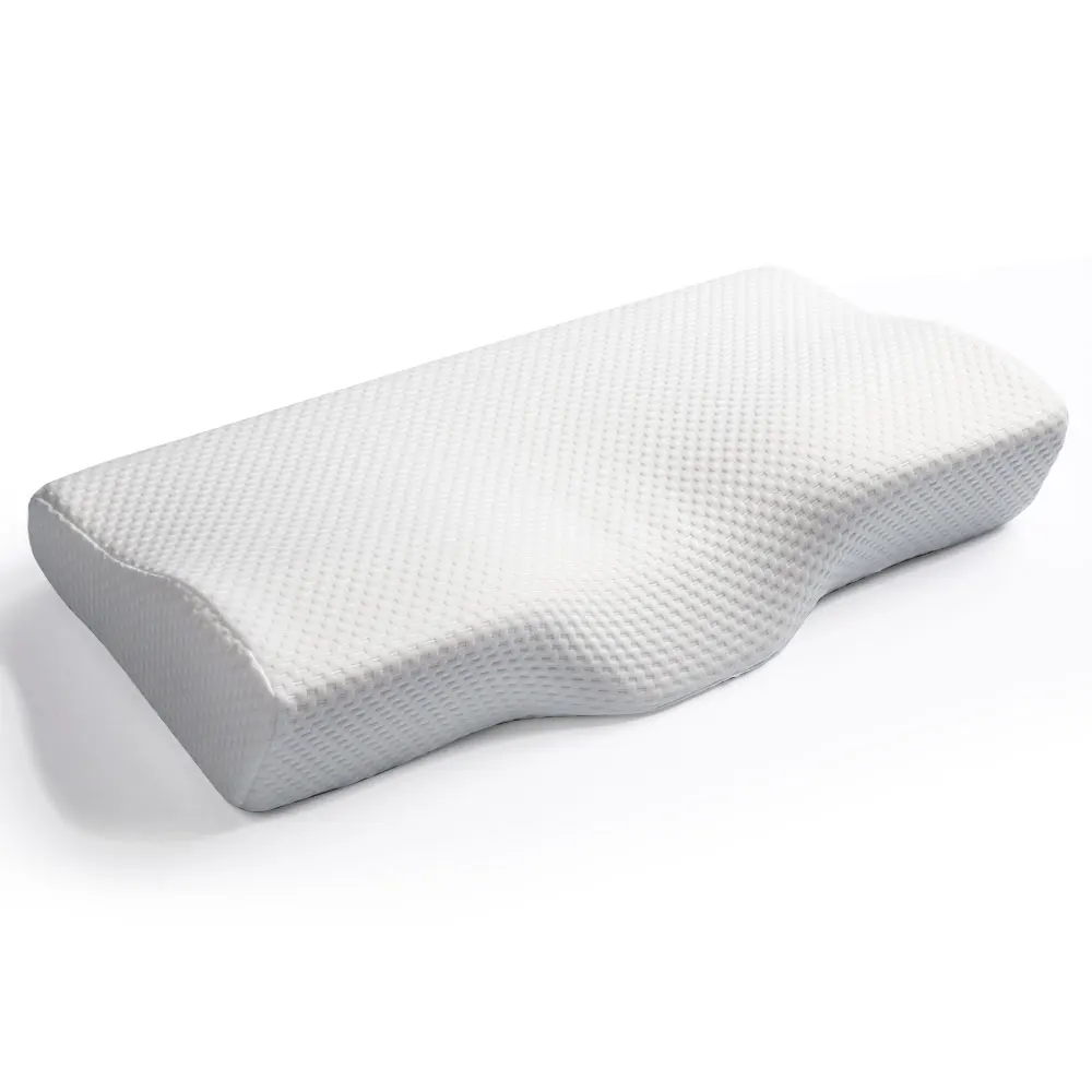Hotel Sleeping Pillow Butterfly Neck Protection Slow Rebound Cervical Orthopedic Memory Foam Bed Pillows