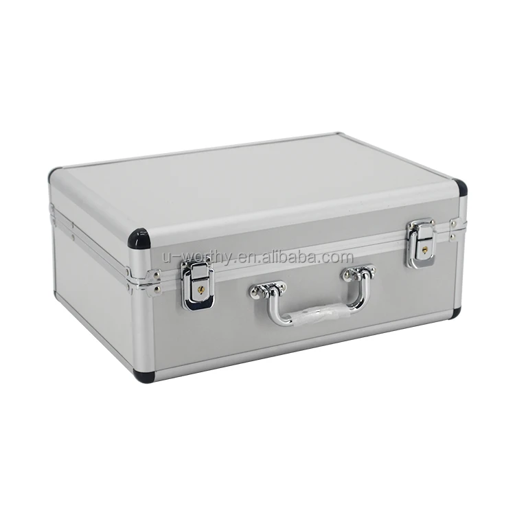 Made in China Ningbo Factory Direct OEM Empty Aluminum Case with PU Foam Insert for Precision Equipment