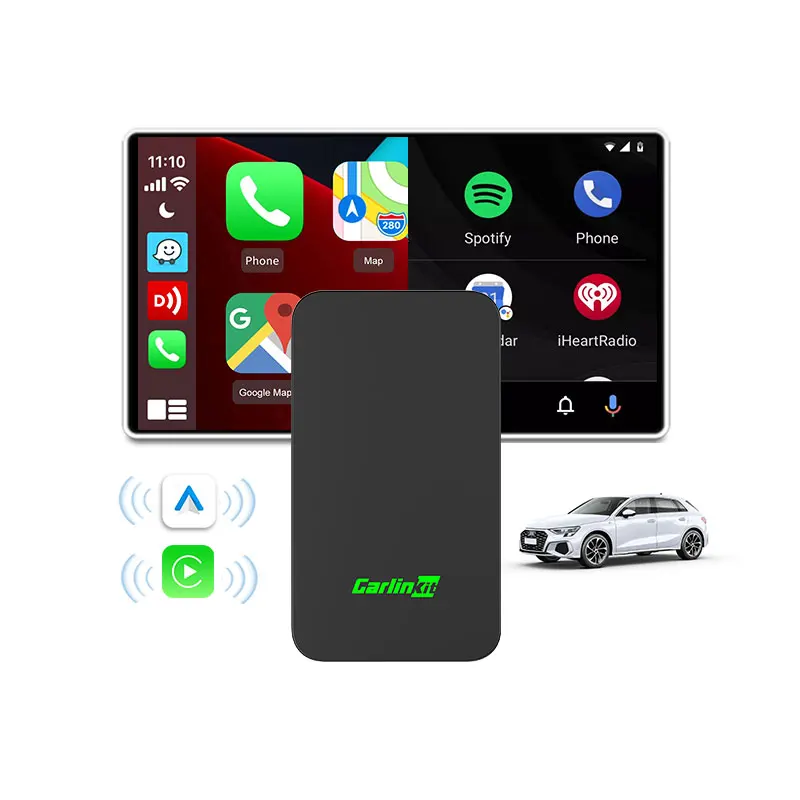 OEM Carlinkit 5 0 Модуль carplay беспроводной адаптер потоковой передачи mini ai box 2 в 1 портативный автомобильный ключ