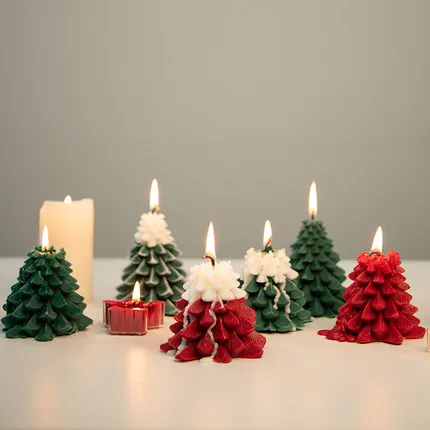 100% natural soy wax Wholesale customization decorative candle Christmas candles