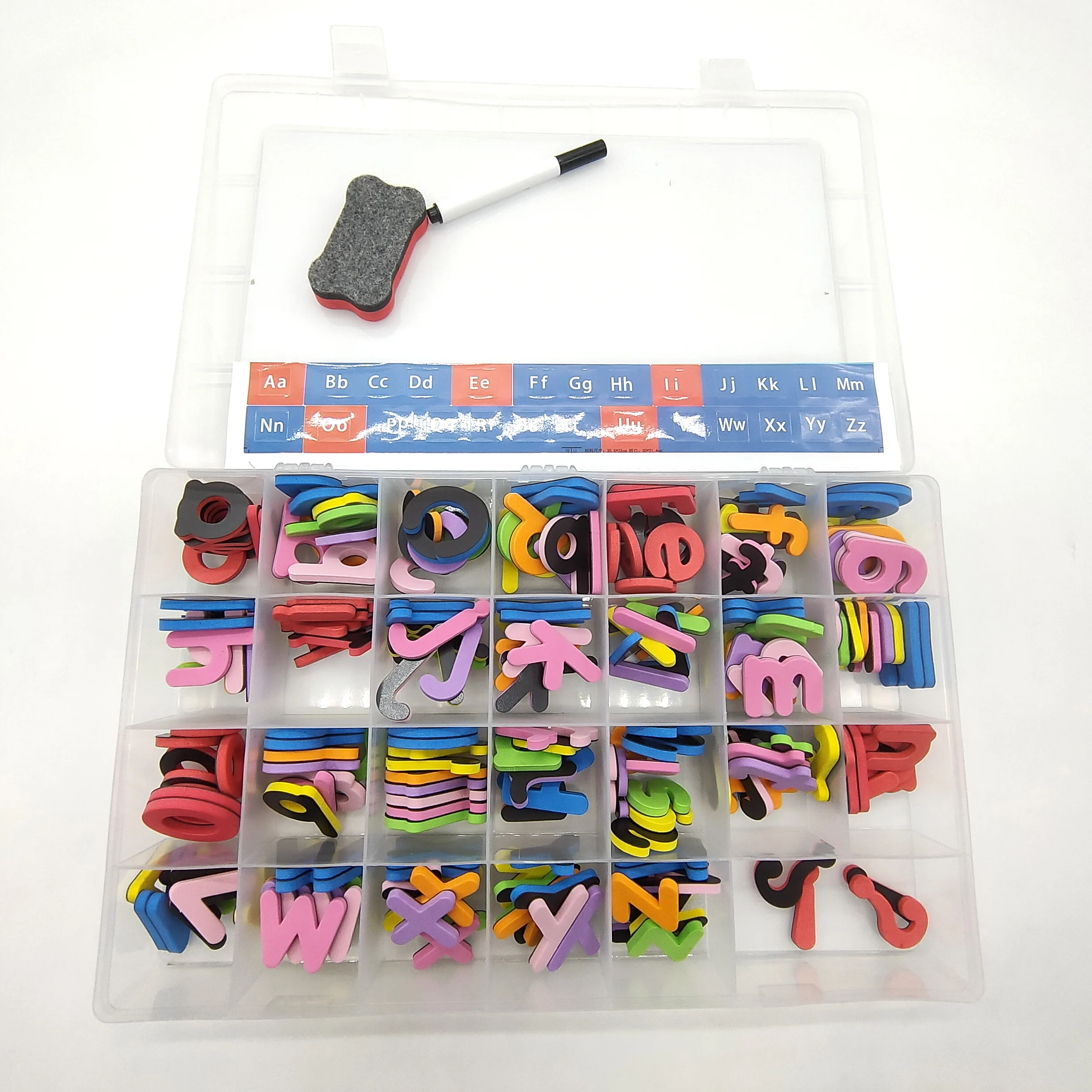Hot Selling Colored eva magnetic letters for Preschool Educational Toy