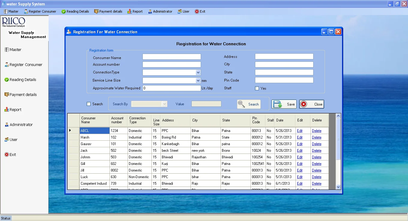 Billing Software for Water