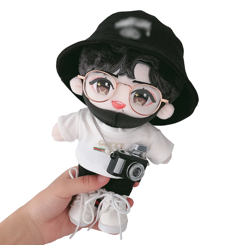 New Fashion Lovely Stand Up Custom Small Plush Dolls Custom Korean Star Doll Kpop Plush Idol Doll